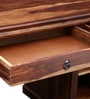 Stafford Sheesham Wood Writing Table In Rustic teak Finish