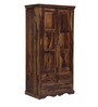 Stafford Sheesham Wood 2 Door Wardrobe In Provincial Teak Finish