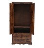 Stafford Sheesham Wood 2 Door Wardrobe In Provincial Teak Finish