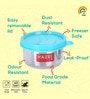 Stainless Steel 150 ml Silver Airtight Storage Container (Set of 2 )
