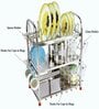 Stainless Steel 18 x 11 Inches Kitchen Racks