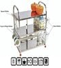 Stainless Steel 18 x 11 Inches Kitchen Stand