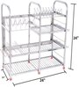 Stainless Steel 24 x 11 Inches Kitchen Racks