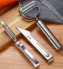 Stainless Steel 3-In-1 Julienne Vegetable Peeler