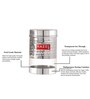 Stainless Steel 600ml Silver Storage Container
