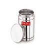 Silver 1.8 Ltr Stainless Steel  Airtight Storage Container