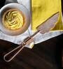 Candra Gold Brass Cake Knive