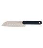 Stainless Steel Chef Knife with Anti-Slip Handle (Black)