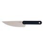 Stainless Steel Chef Knife with Anti-Slip Handle (Black)
