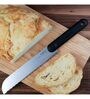 Stainless Steel Chef Knife with Anti-Slip Handle (Black)