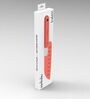 Stainless Steel Chef Knife with Anti-Slip Handle (Orange)