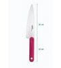 Stainless Steel Chef Knife with Anti-Slip Handle