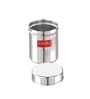 Silver Stainless Steel Air Tight 200 ml Storage Container