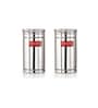 Silver 800 ML Stainless Steel (Set of 2) Air Tight Storage Container