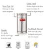Silver 800 ML Stainless Steel (Set of 2) Air Tight Storage Container