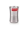 Stainless Steel Damru Shape Jumbo Water Lassi Glass, 650 ML