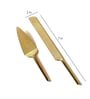 Stainless Steel Dessert Cake Knife Set of 2