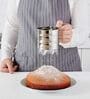 Stainless Steel Flour Sifter Hand Press Atta Channi Cup for Flour Sugar & Coffee Powder