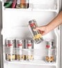 Silver 500 ML Stainless Steel (Set of 6)  Air Tight Fridge Storage Containers