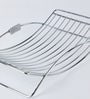 Stainless Steel Fruit Basket In Silver 