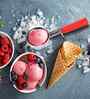 Assorted Stainless Steel Ice Cream Scoop with Ergonomic Handle