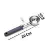 Assorted Stainless Steel Ice Cream Scoop with Ergonomic Handle