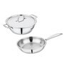 Stainless Steel Induction Friendly (Set of 3) Cookware Set