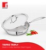Stainless Steel Induction Friendly (Set of 3) Cookware Set