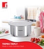 Stainless Steel Induction Friendly 6.1 Ltrs Pot with Lid
