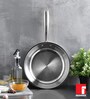 Stainless Steel Induction Friendly 7.9 Inch Frying Pan