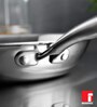 Stainless Steel Induction Friendly 7.9 Inch Frying Pan