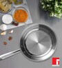 Stainless Steel Induction Friendly 7.9 Inch Frying Pan