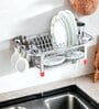 Stainless Steel Kitchen Basket In Silver