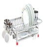 Stainless Steel Kitchen Basket In Silver