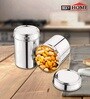 Premium Stainless Steel Kitchen Container Set of 2