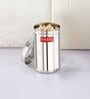 Silver 1.1Ltr Stainless Steel (Set of 6) Storage Container With Transparent Lid