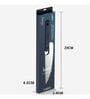 Stainless Steel Knife with Anti-Slip Handle (Black)