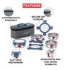 Stainless Steel Lunch Box Set with Flat Bag