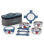 Stainless Steel Lunch Box Set with Flat Bag