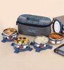 Stainless Steel Lunch Box Set with Flat Bag