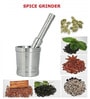 Mortar & Pestle Set for kitchen (set of 1)(Mixed Metal)