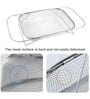 Stainless Steel Over The Sink Strainer Basket with Extendable Handles | Multipurpose Fine Mesh Colander for Washing Vegetables, Fruits, Rice & Pasta | Rust-Proof Kitchen Drainer Basket