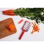 Stainless Steel Peeler and Grater (Red)