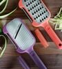Stainless Steel Peeler and Grater (Red)