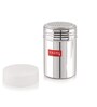 Stainless Steel Powder Shaker And Plastic Lid Cap|Dredger without Handle |Salt And Pepper Cellar Cocoa Chocolate Powder Shaker, 310 ML, Silver