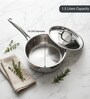 Stainless Steel PureCook Triply Sauce Pan With Stainless Steel Lid 1.5 Litre