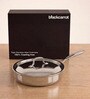 Stainless Steel PureCook Triply Straight Saute Fry Pan With Stainless Steel Lid 3 Litre