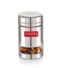 Silver Stainless Steel Transparent See Through 600 ml Storage Container