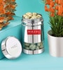 Silver Stainless Steel Transparent See Through 600 ml Storage Container