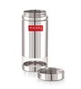 Silver Stainless Steel Transparent See Through 950 ml Storage Container